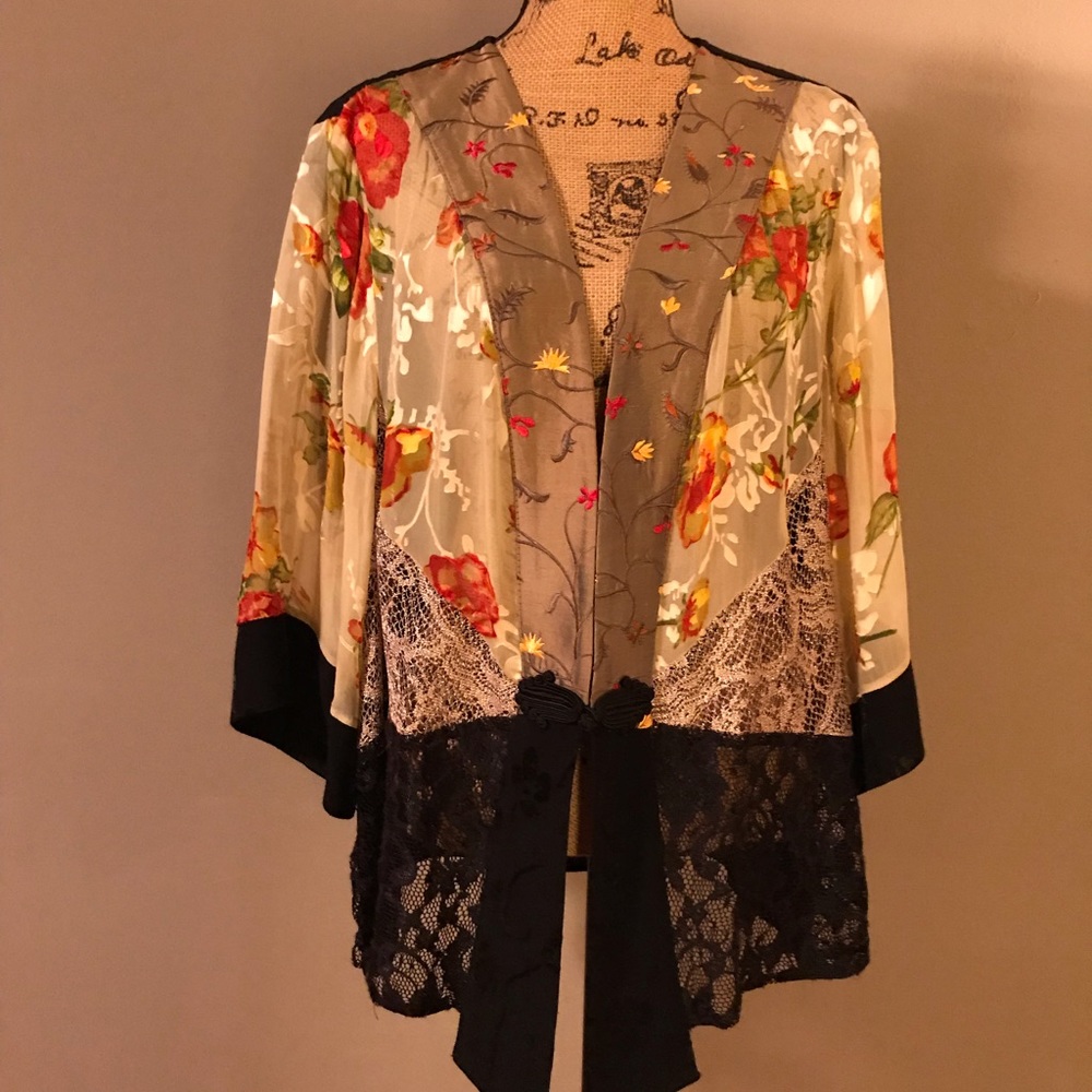 Beautiful Silk Tunic/Jacket